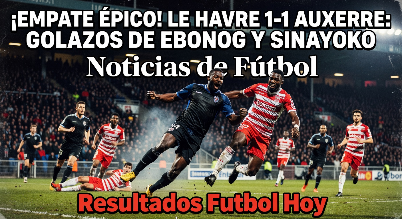 Auxerre 1-1 Le Havre in Ligue 1