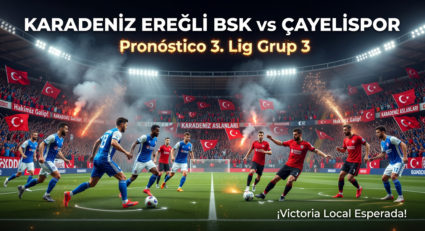 Karadeniz Ereğli BSK vs Çayelispor Pronóstico / Prediction