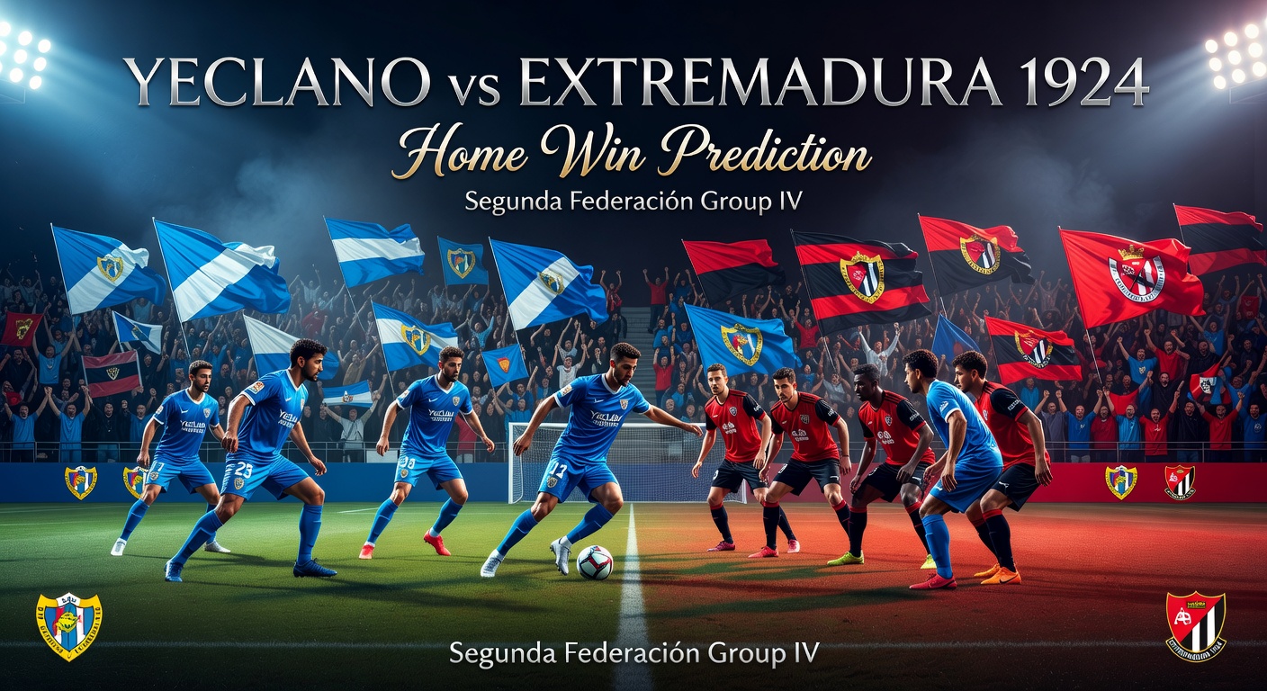 Yeclano vs Extremadura 1924 Pronóstico / Prediction