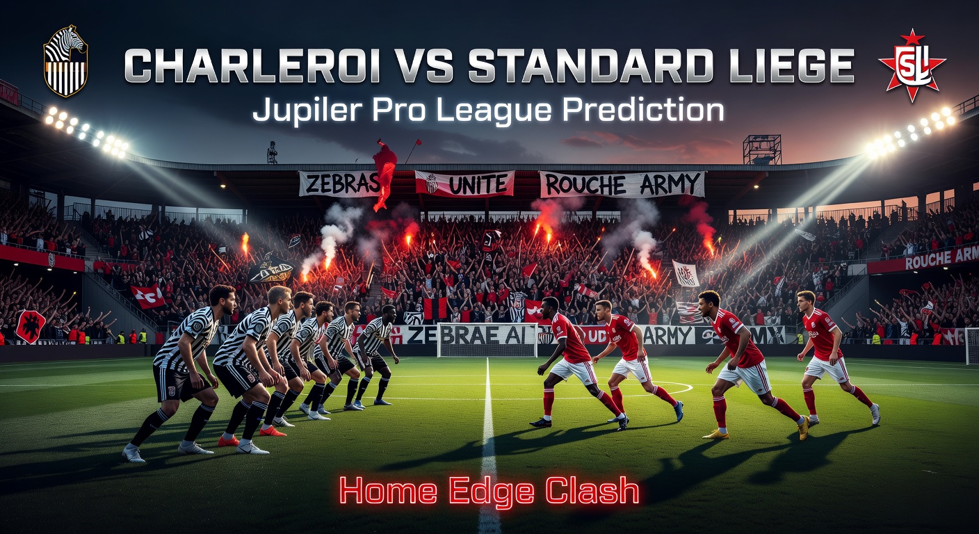 Charleroi vs Standard Liege Pronóstico / Prediction