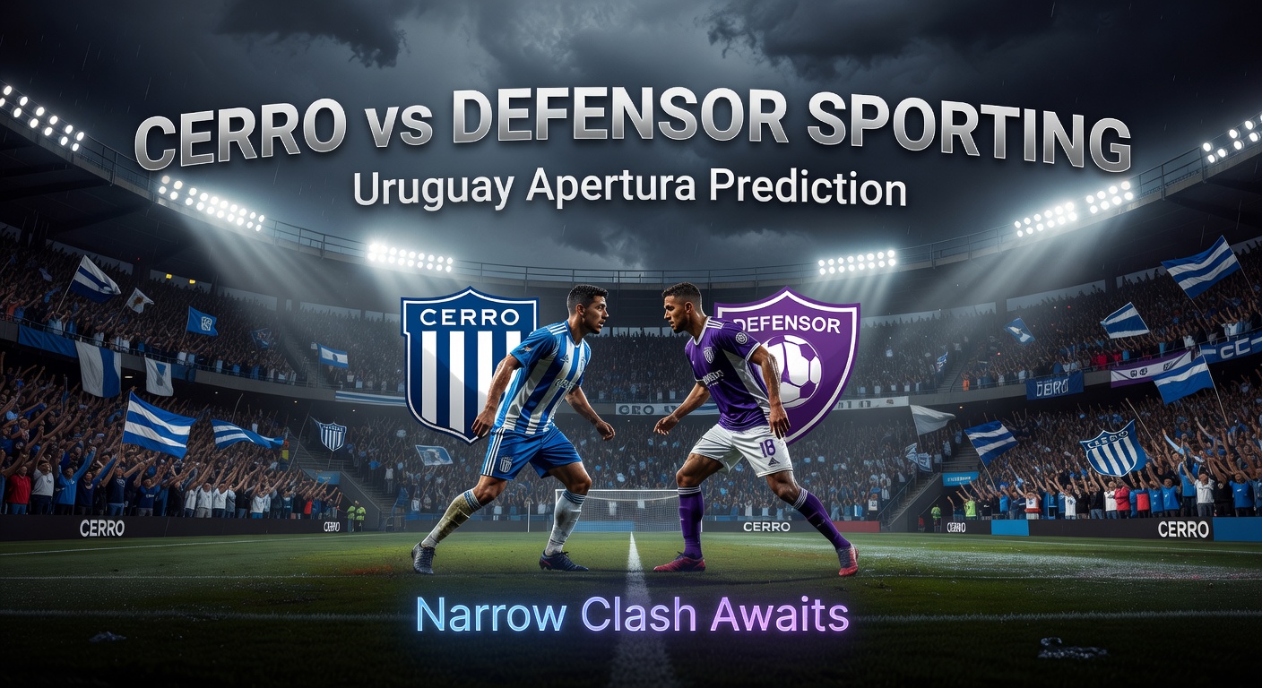 Cerro vs Defensor Sporting Pronóstico / Prediction