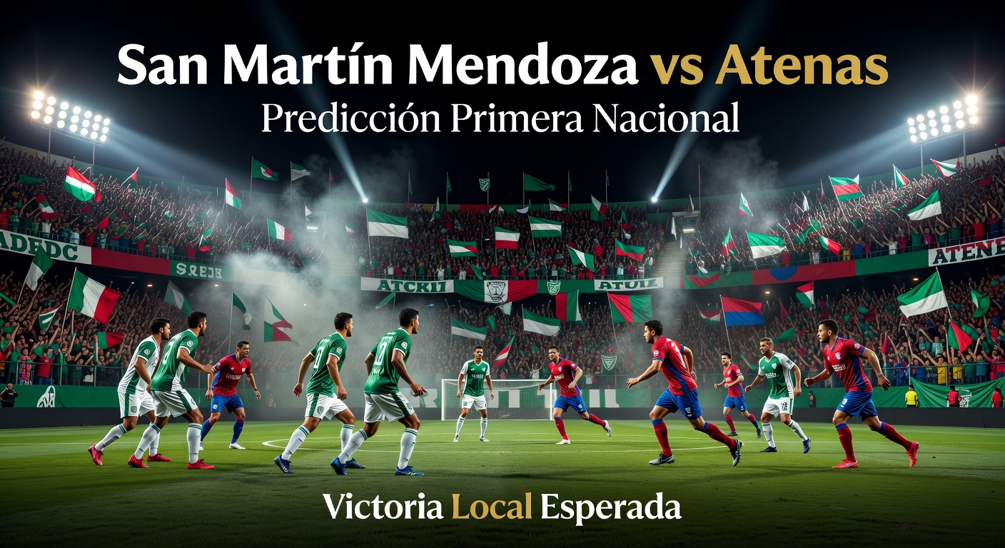 San Martín Mendoza vs Atenas Pronóstico / Prediction