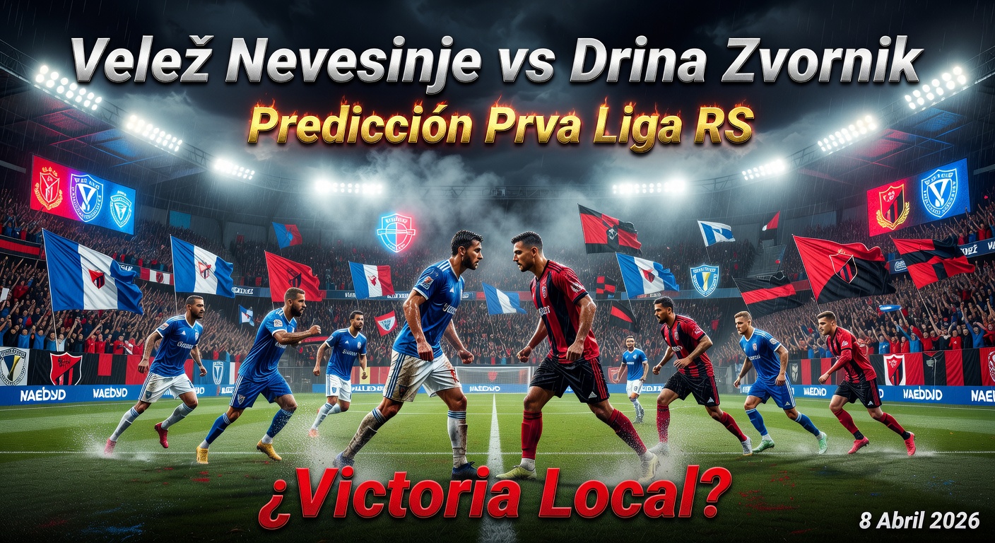 Velež Nevesinje vs Drina Zvornik Pronóstico / Prediction