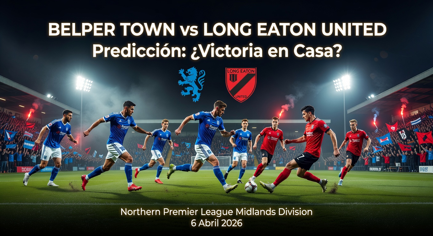 Belper Town vs Long Eaton United Pronóstico / Prediction