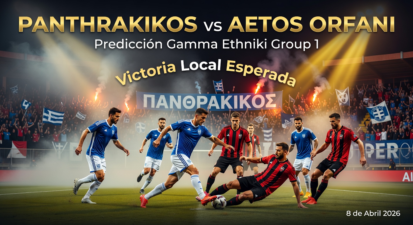 Panthrakikos vs Aetos Orfani Pronóstico / Prediction