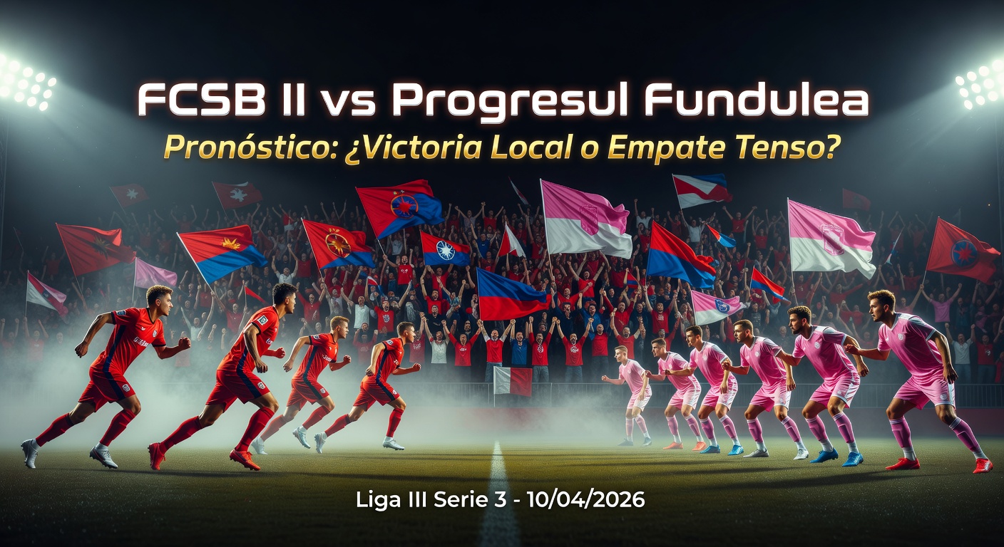 FCSB II vs Progresul Fundulea Pronóstico / Prediction