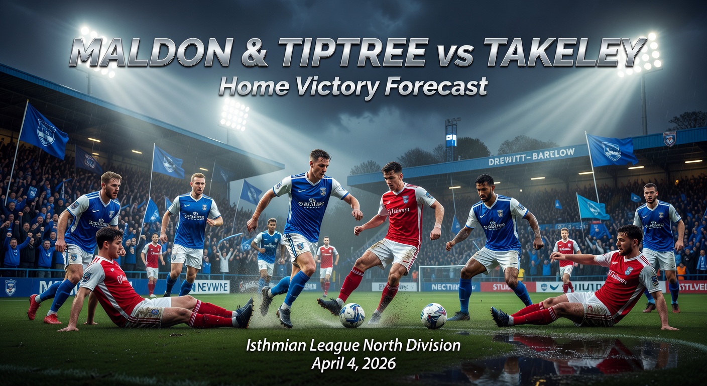 Maldon & Tiptree vs Takeley Pronóstico / Prediction