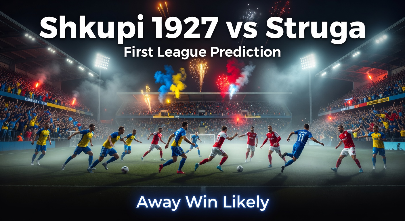 Shkupi 1927 vs Struga Pronóstico / Prediction