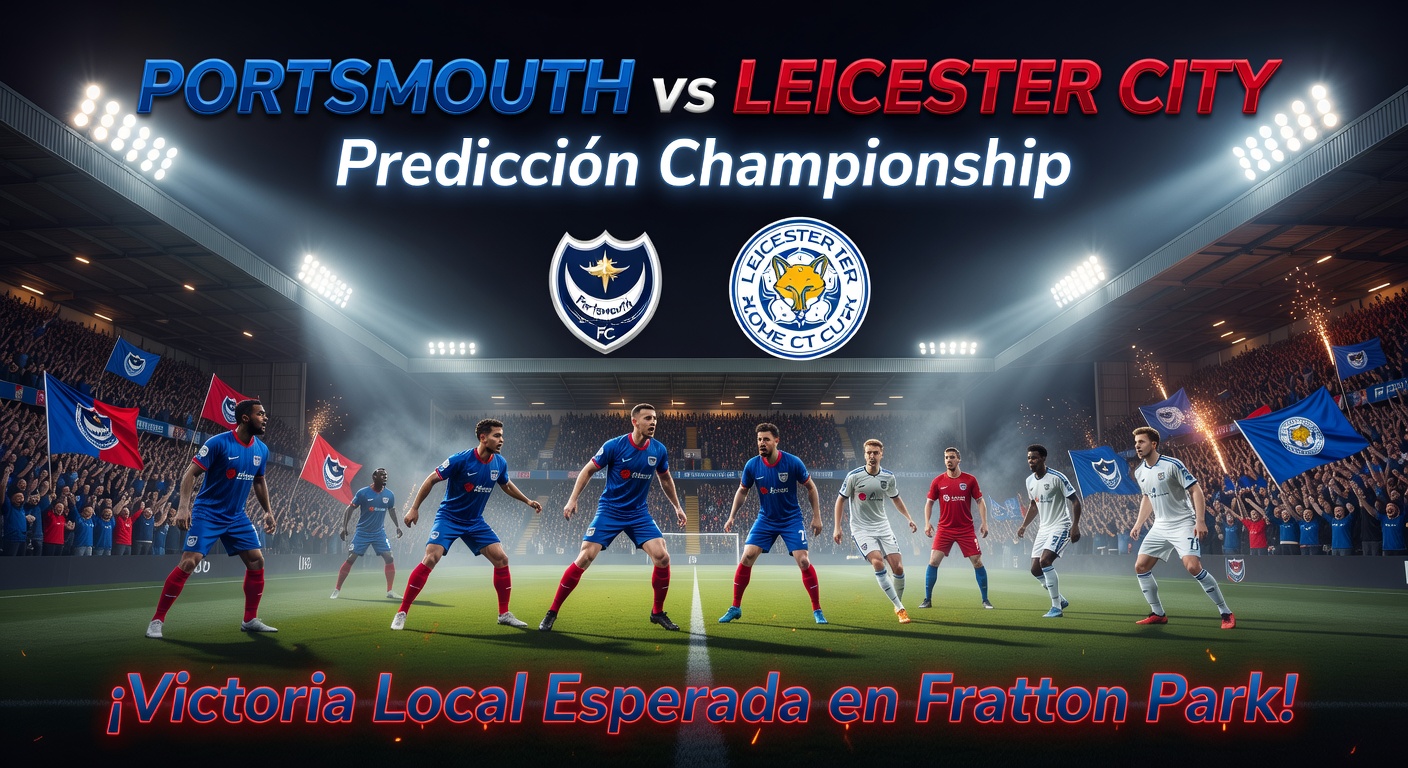 Portsmouth vs Leicester Pronóstico / Prediction