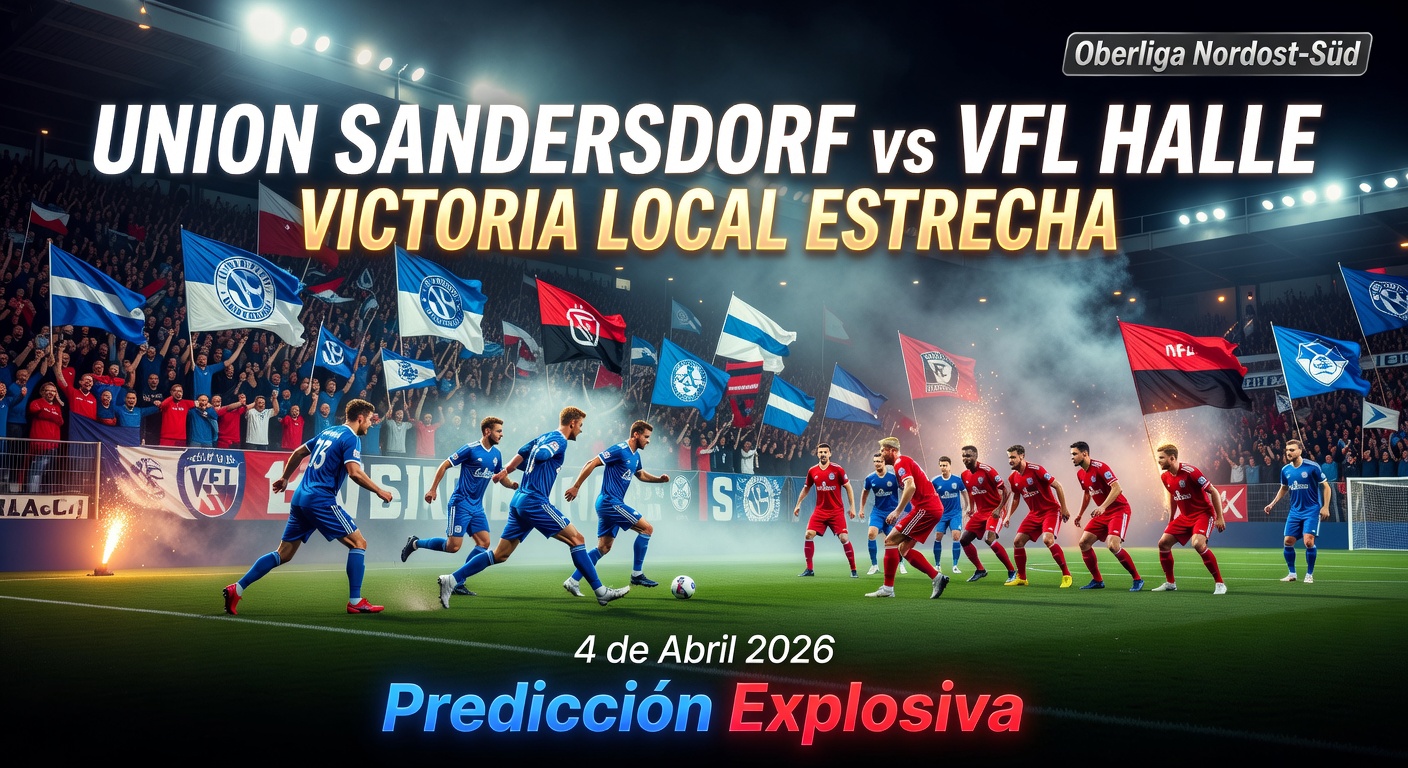 Union Sandersdorf vs VfL Halle Pronóstico / Prediction
