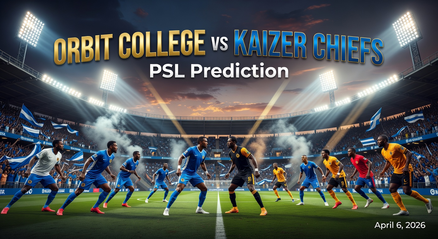 Orbit College vs Kaizer Chiefs Pronóstico / Prediction