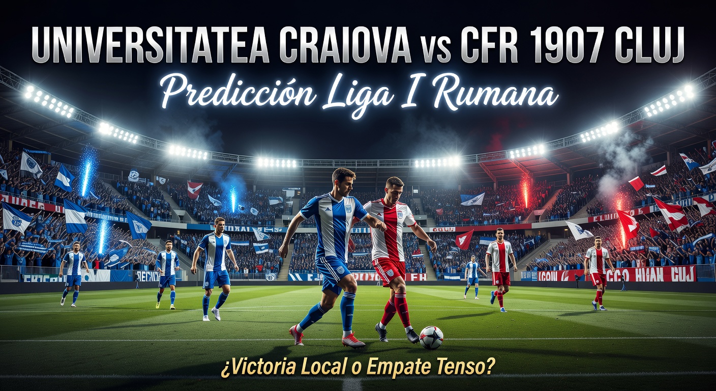 Universitatea Craiova vs CFR 1907 Cluj Pronóstico / Prediction