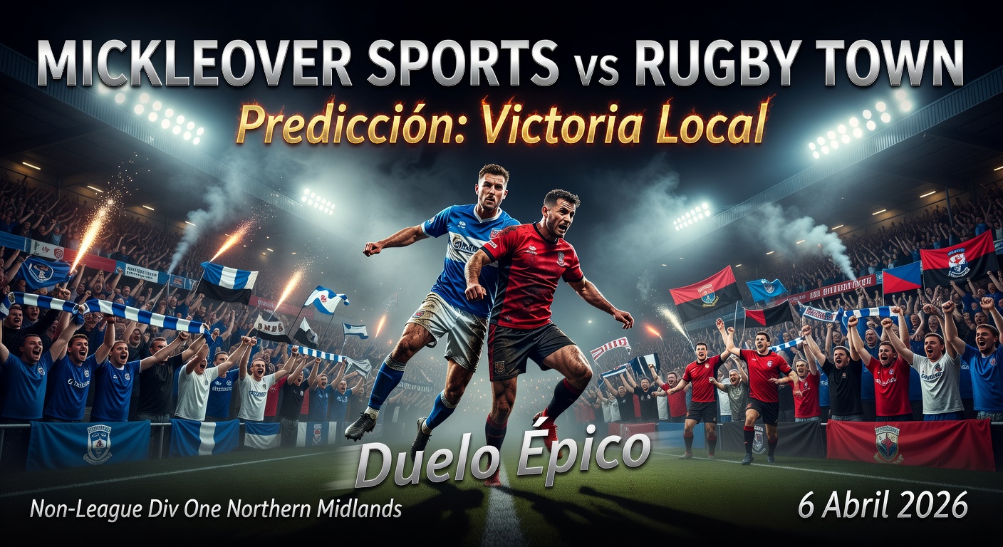 Mickleover Sports vs Rugby Town Pronóstico / Prediction