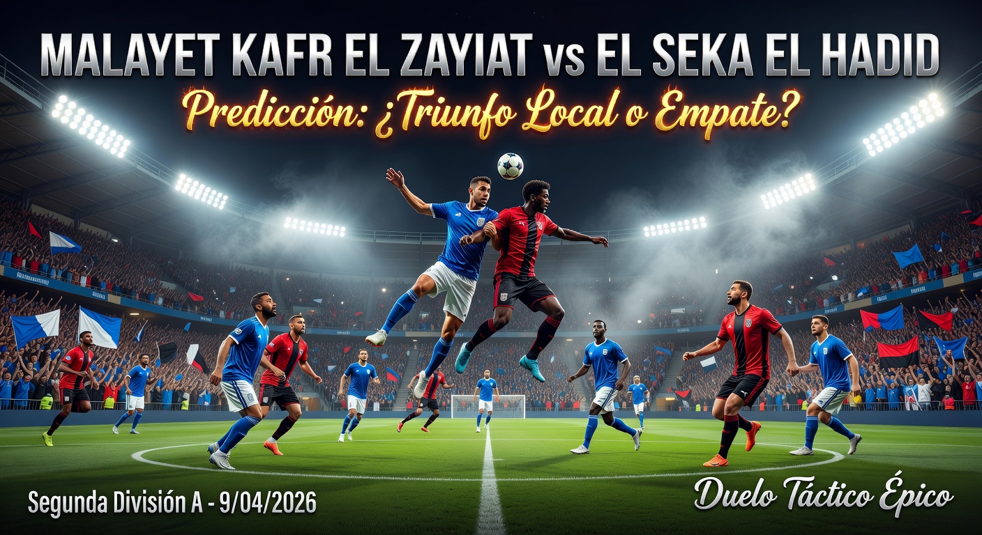 Maleyet Kafr El Zayiat vs El Seka El Hadid Pronóstico / Prediction