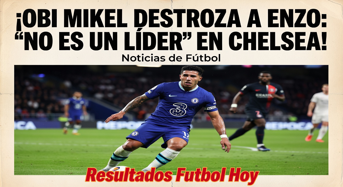 John Obi Mikel slams Chelsea's Enzo Fernández: 'Not a leader'