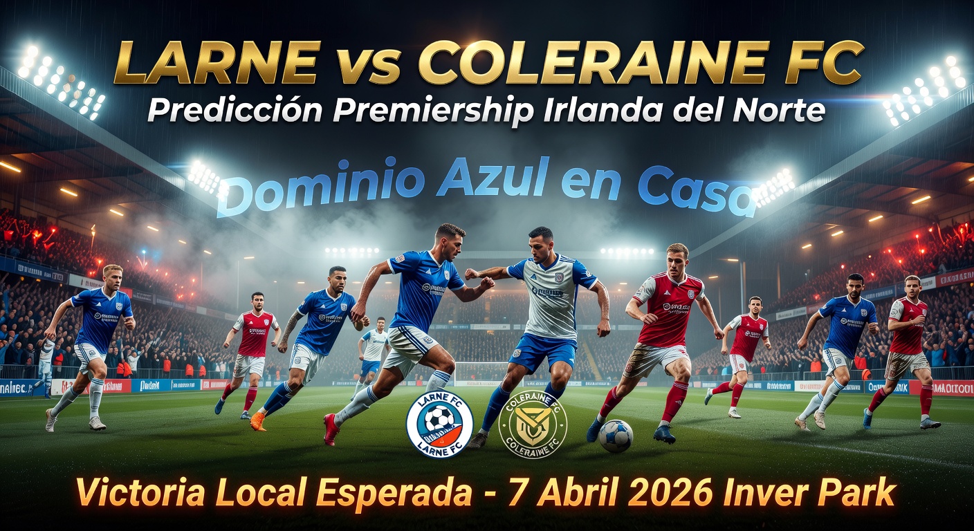Larne vs Coleraine FC Pronóstico / Prediction