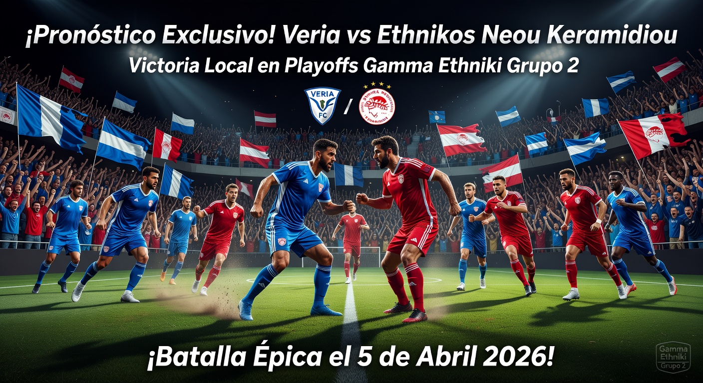 Veria vs Ethnikos Neou Keramidiou Pronóstico / Prediction