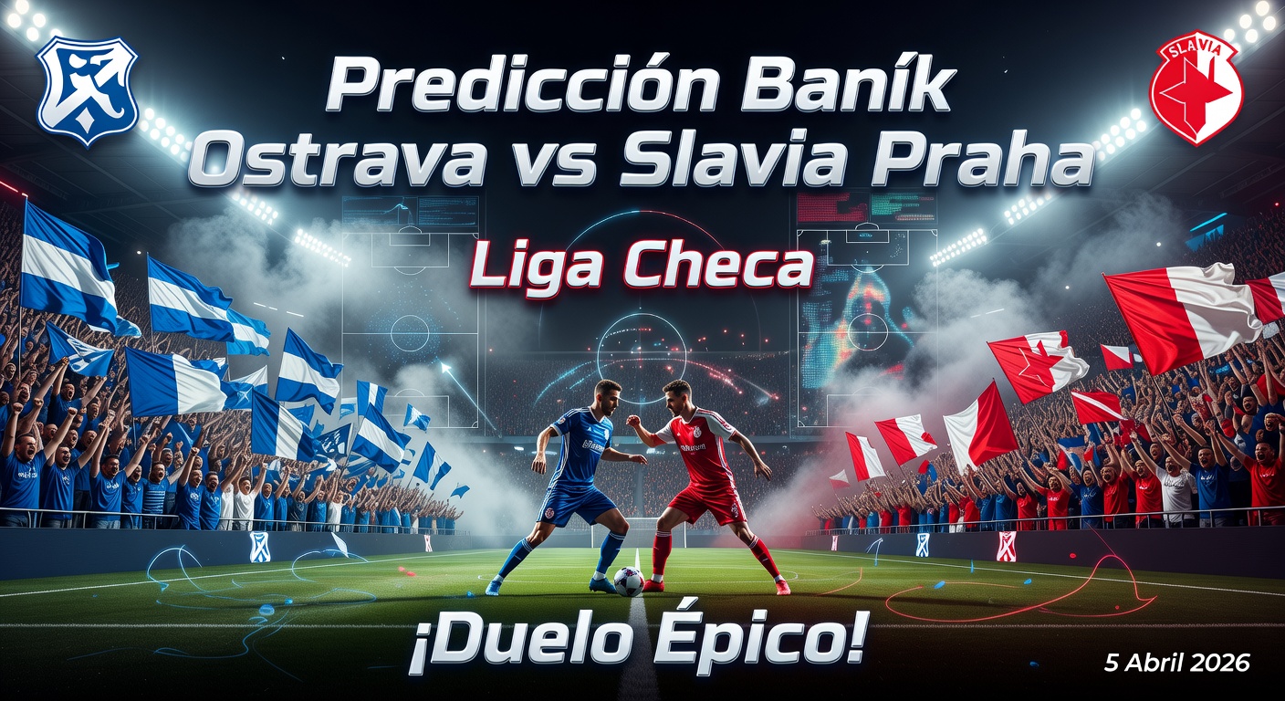 Baník Ostrava vs Slavia Praha Pronóstico / Prediction