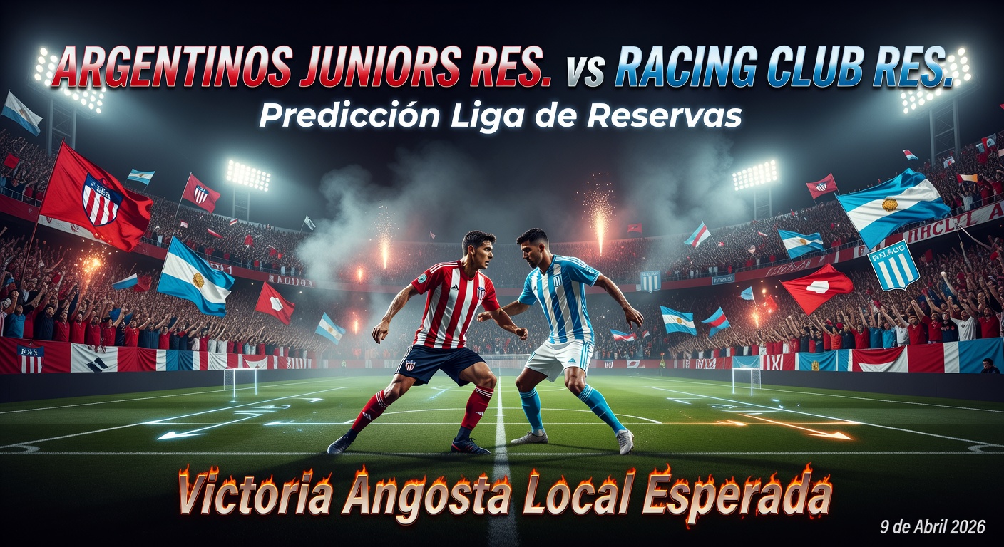 Argentinos Juniors Res. vs Racing Club Res. Pronóstico / Prediction