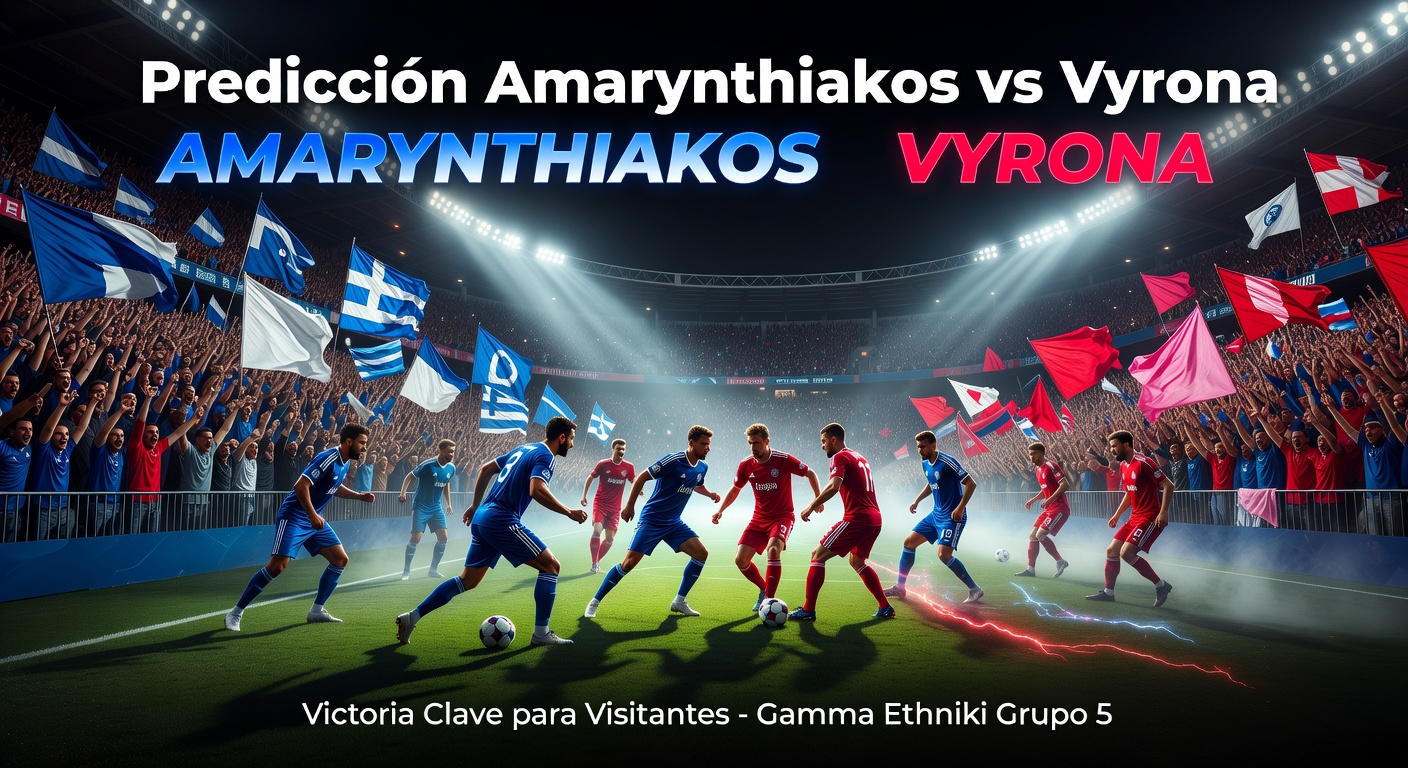 Amarynthiakos vs Vyrona Pronóstico / Prediction