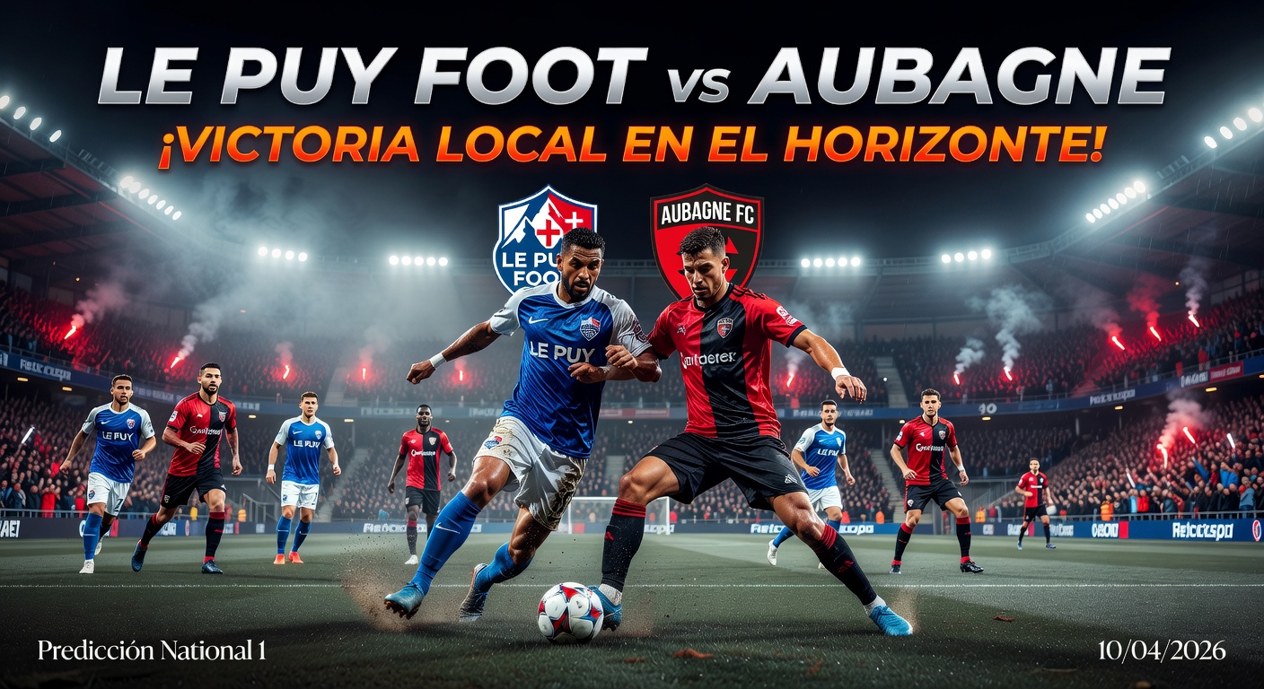 Le Puy Foot vs Aubagne Pronóstico / Prediction