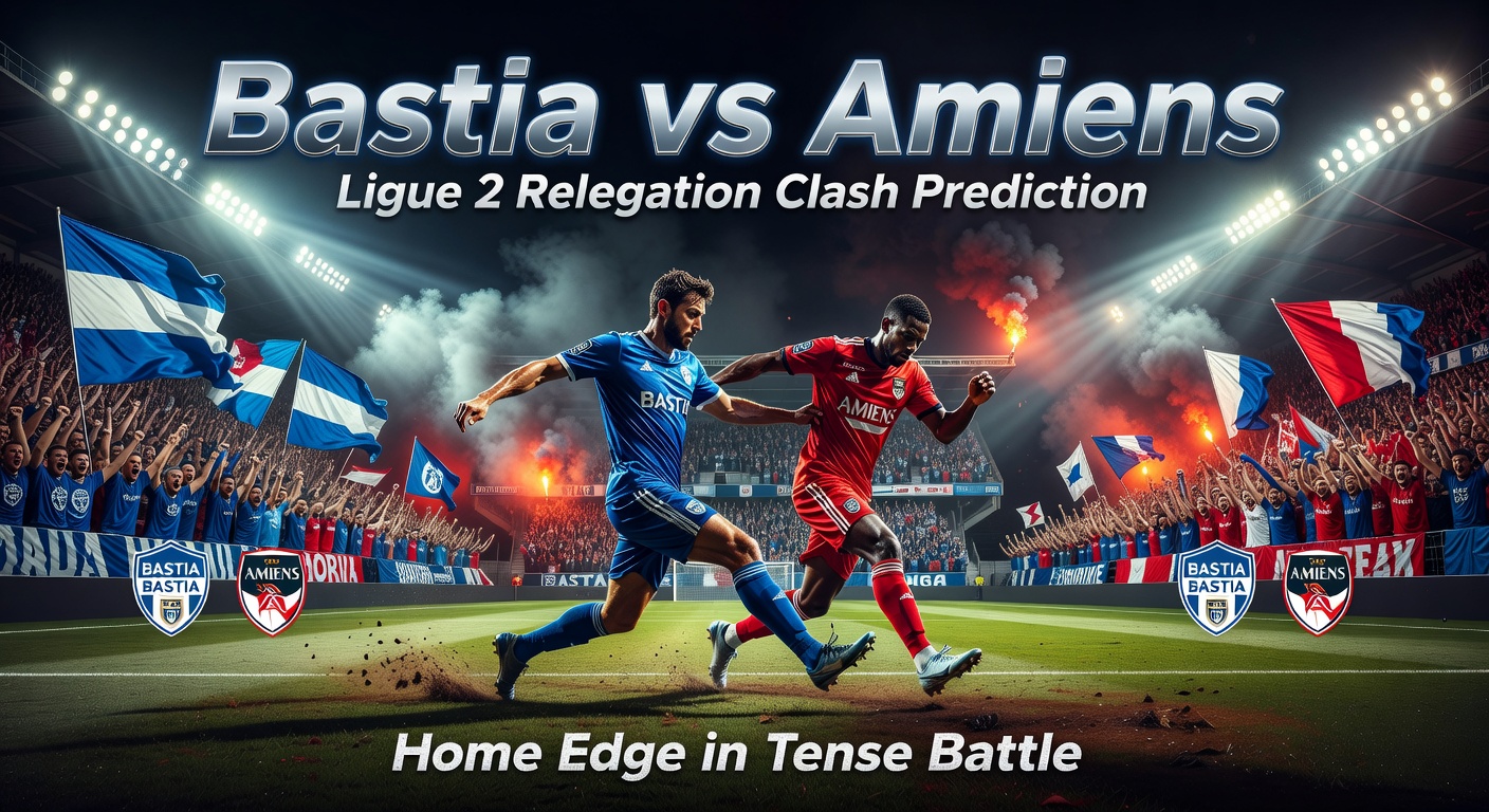 Bastia vs Amiens Pronóstico / Prediction