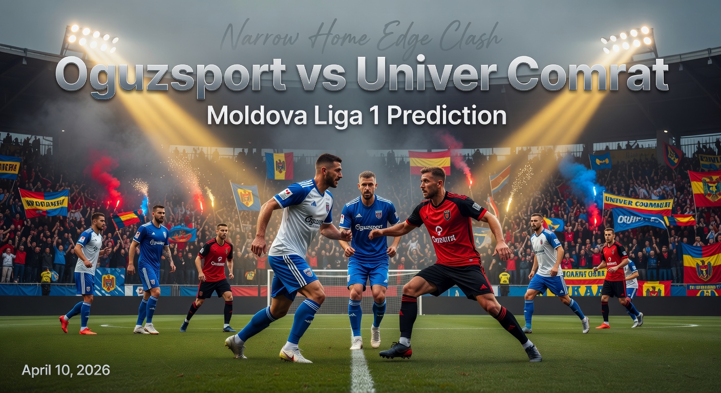 Oguzsport vs Univer Comrat Pronóstico / Prediction