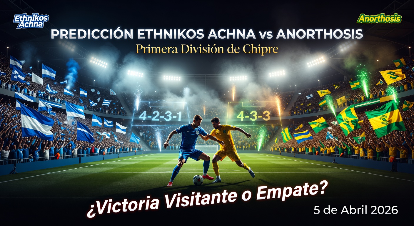 Ethnikos Achna vs Anorthosis Pronóstico / Prediction