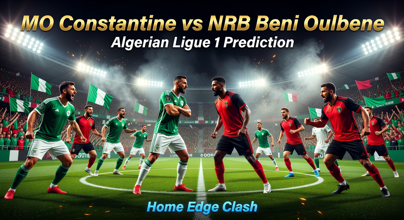 MO Constantine vs Nrb Beni Oulbene Pronóstico / Prediction