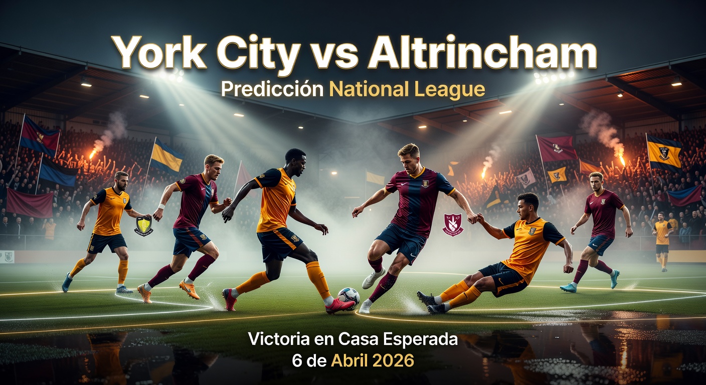York vs Altrincham Pronóstico / Prediction