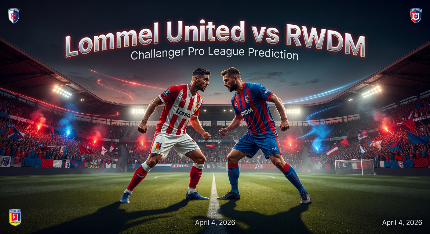 Lommel United vs RWDM Pronóstico / Prediction