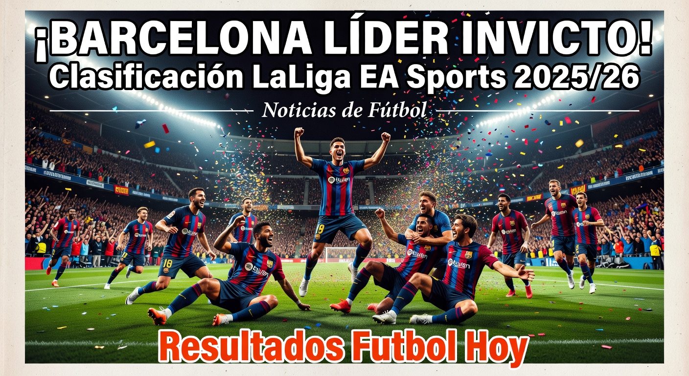 La Liga Table: Barcelona Lead with 76 Points, Real Madrid 69