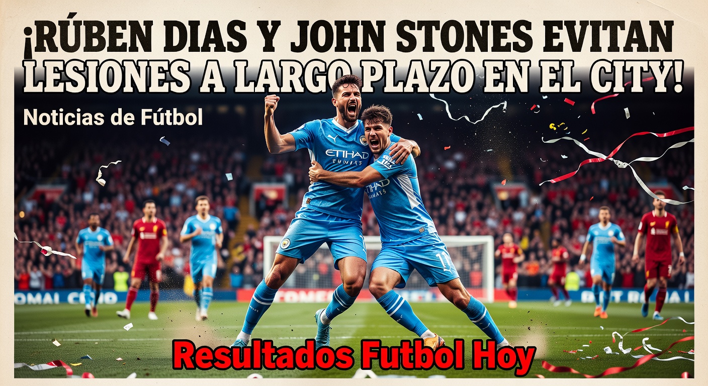 Rúben Dias and John Stones Escape Long-Term Injuries for Man City