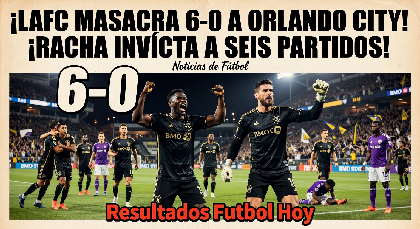 LAFC Demolish Orlando City 6-0 in Dominant MLS Win (BBC Sport)