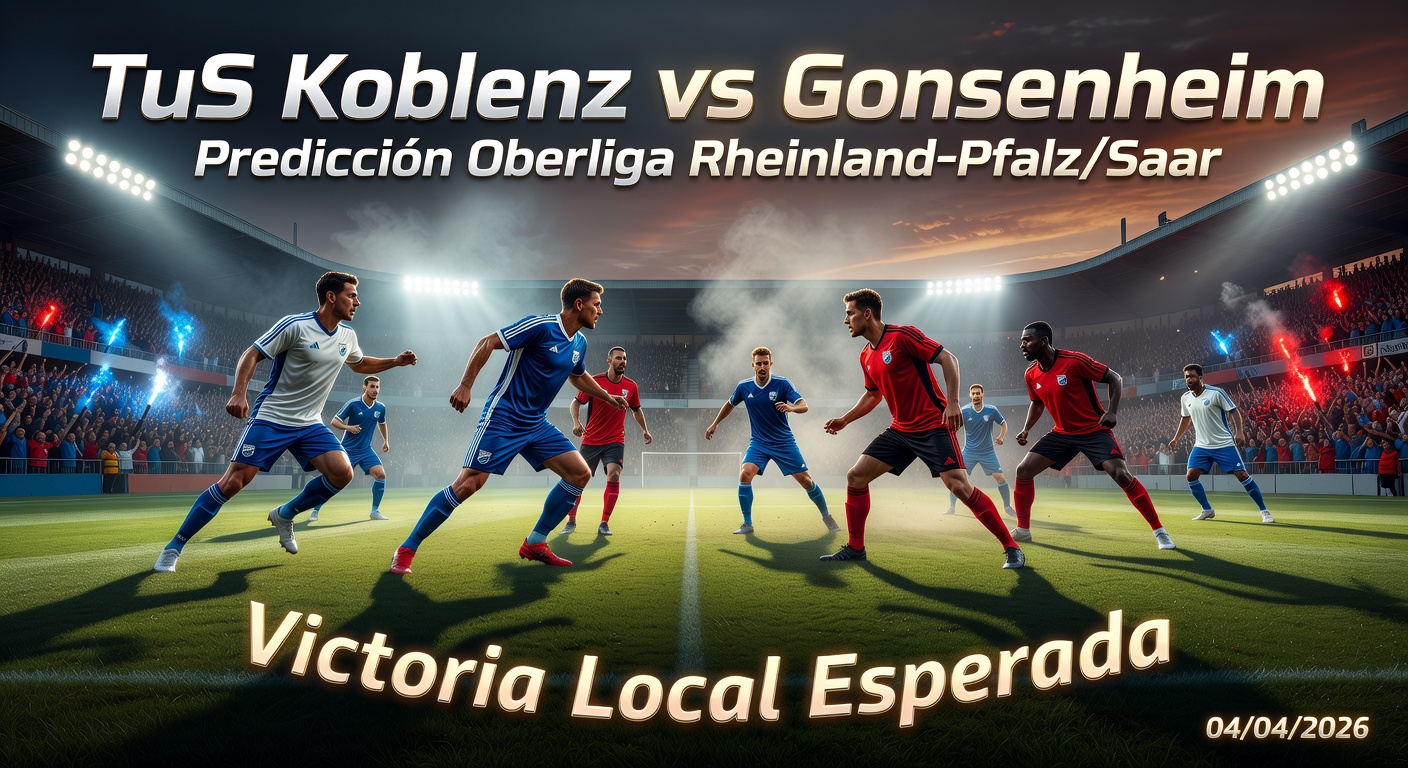 TuS Koblenz vs Gonsenheim Pronóstico / Prediction