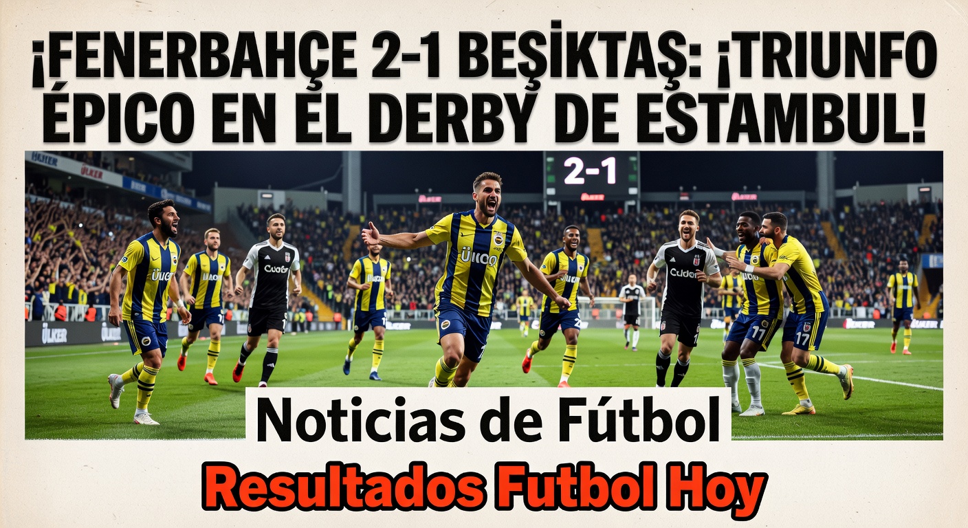 Fenerbahce 2-1 Besiktas (Turkish Super Lig Derby)