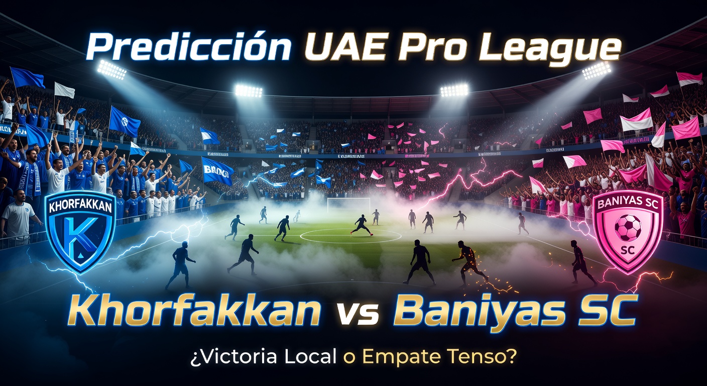 Khorfakkan vs Baniyas SC Pronóstico / Prediction
