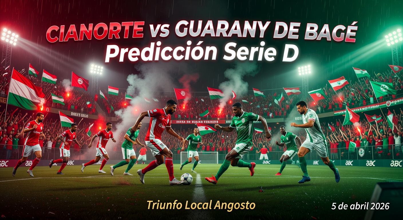 Cianorte vs Guarany de Bagé Pronóstico / Prediction