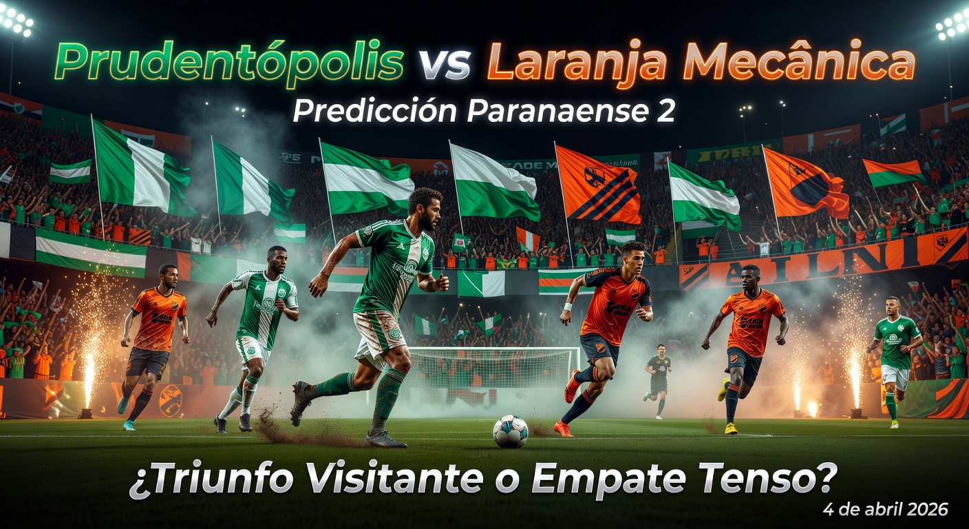 Prudentópolis vs Laranja Mecânica Pronóstico / Prediction