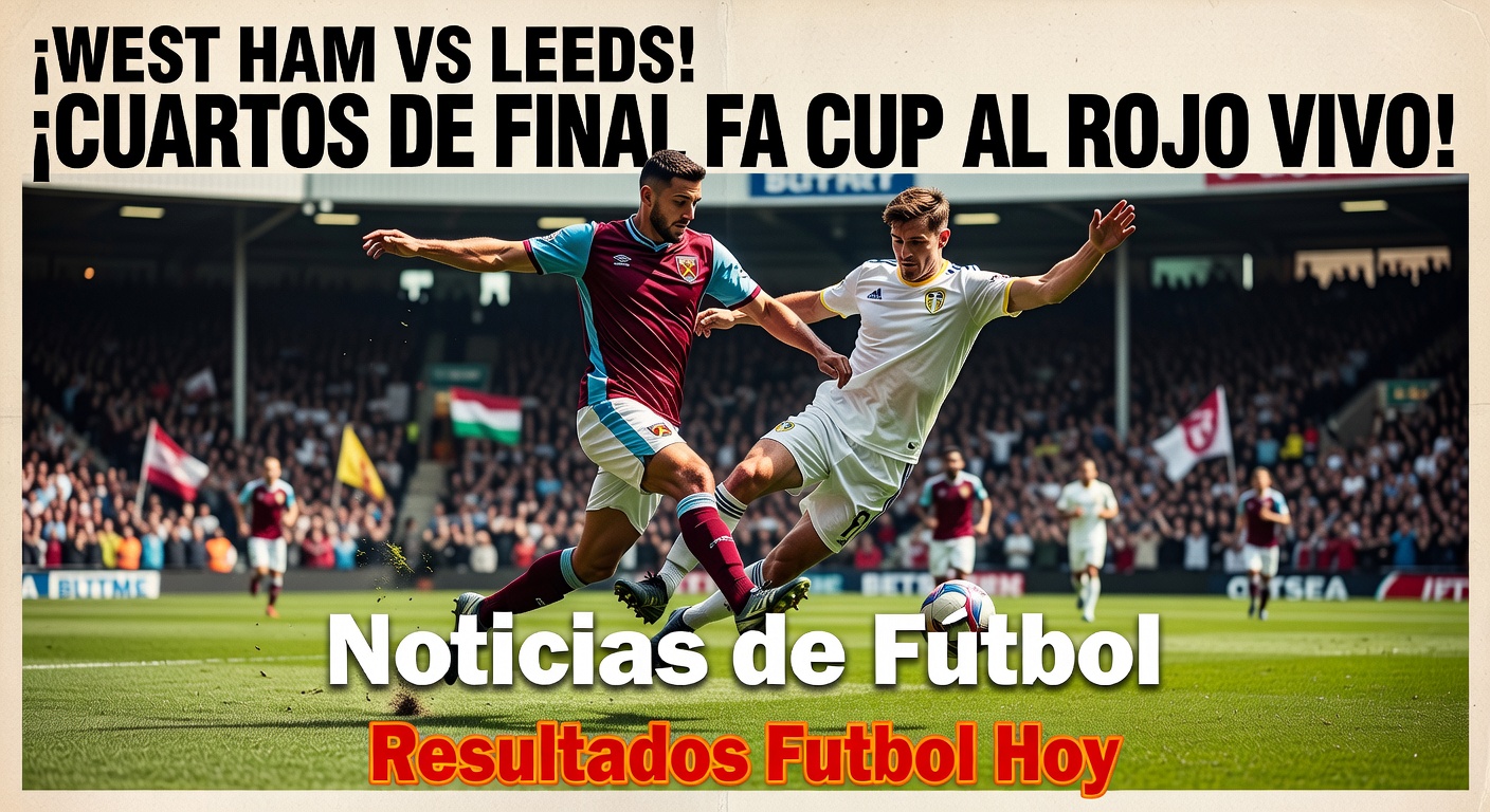 West Ham United vs Leeds United: FA Cup Quarter-Final (BBC Sport)