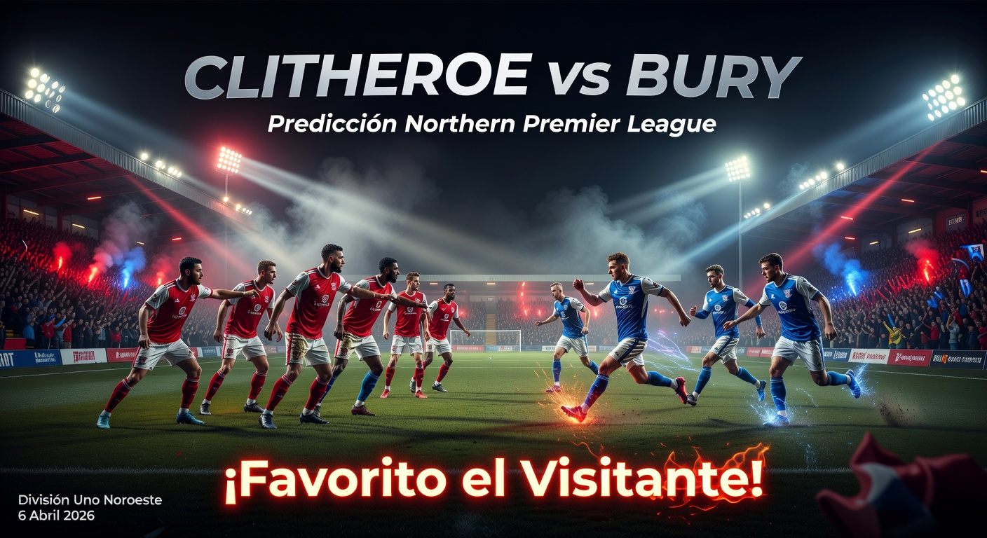 Clitheroe vs Bury Pronóstico / Prediction