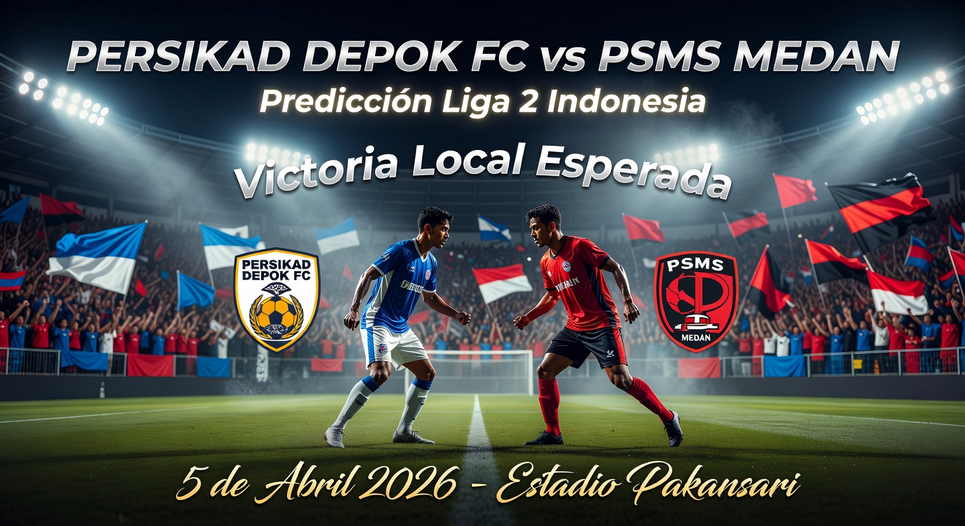 Persikad Depok FC vs PSMS Medan Pronóstico / Prediction