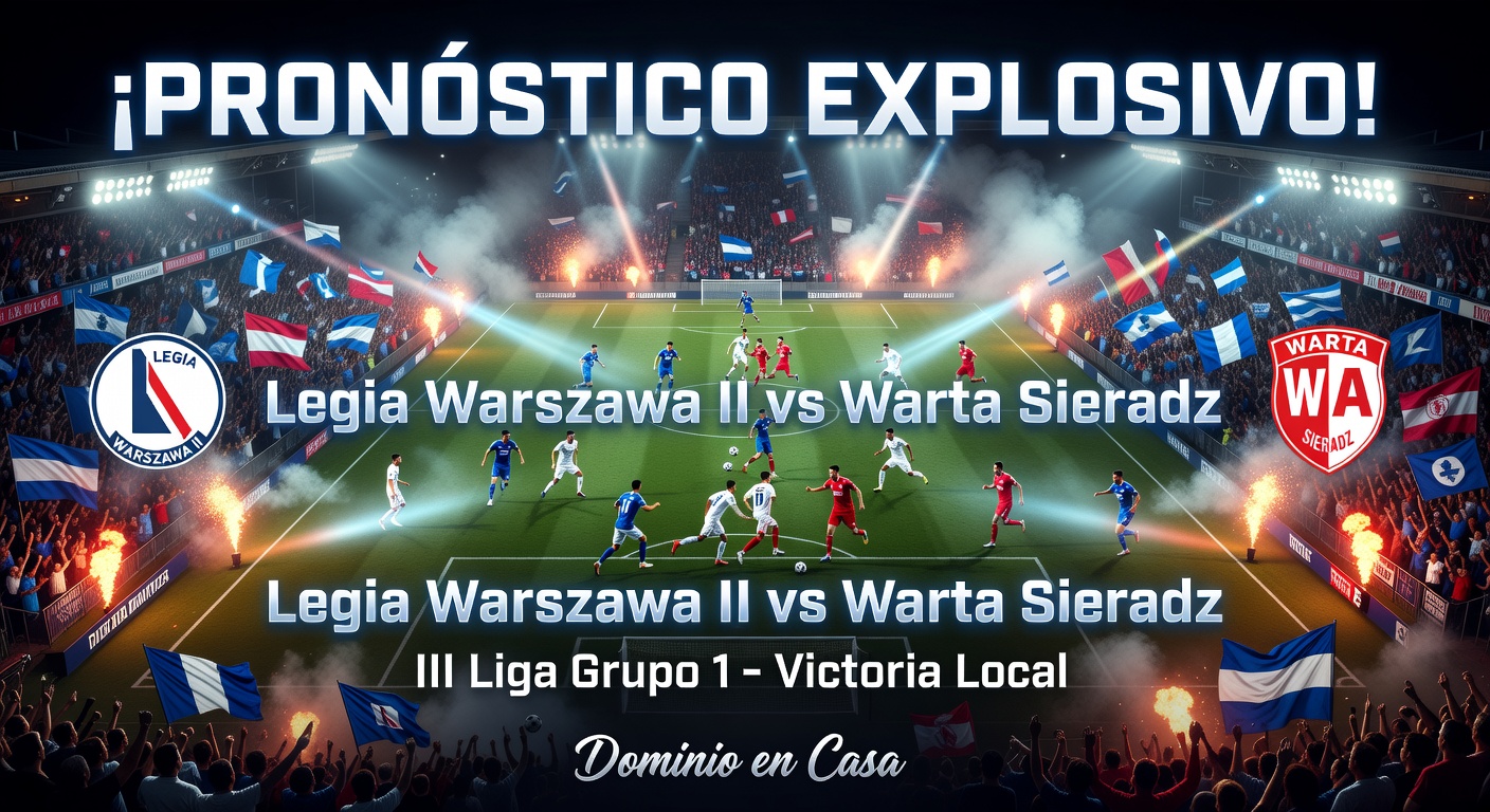Legia Warszawa II vs Warta Sieradz Pronóstico / Prediction