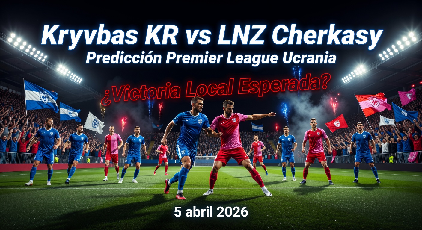Kryvbas KR vs LNZ Cherkasy Pronóstico / Prediction