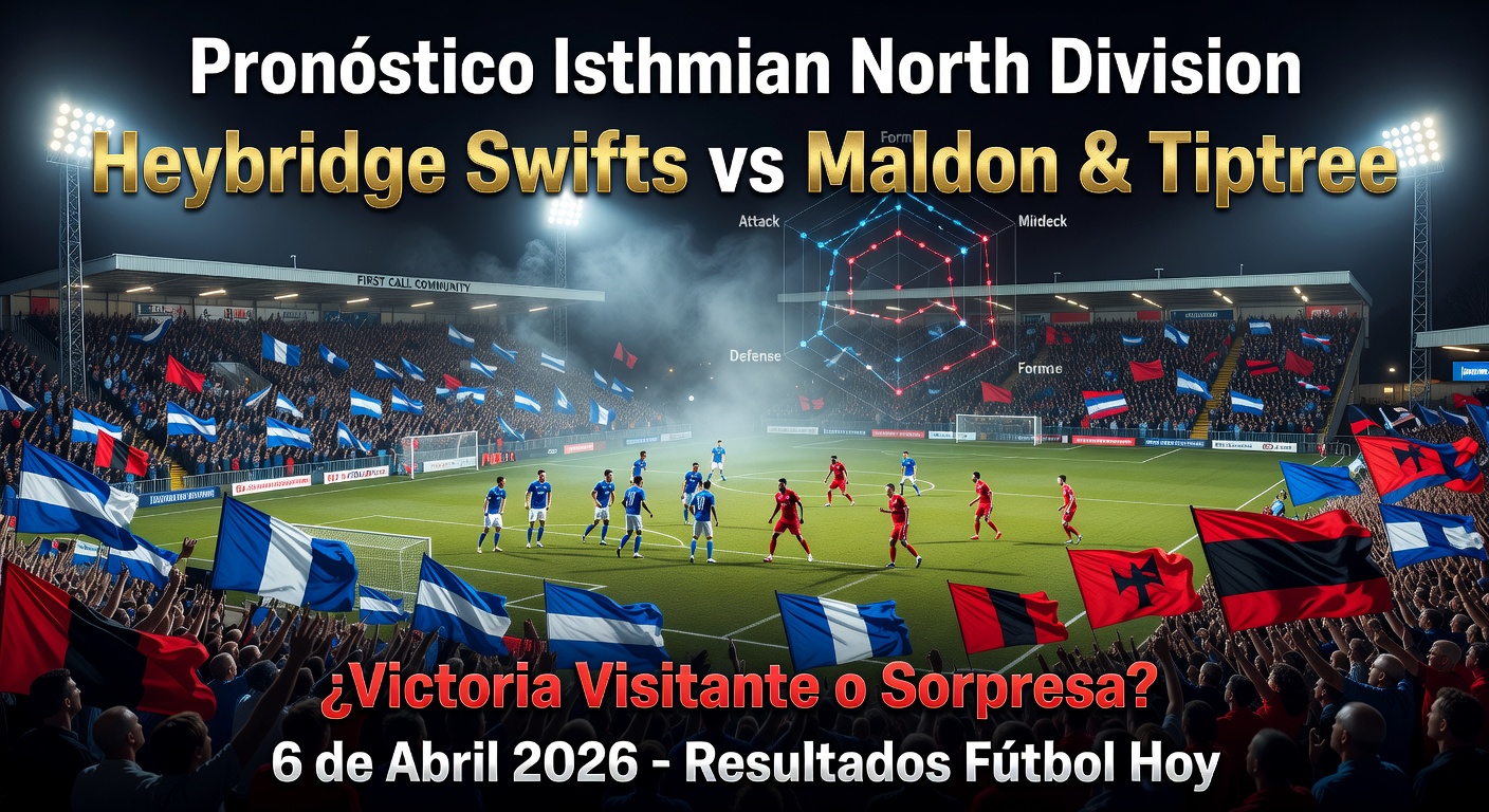 Heybridge Swifts vs Maldon & Tiptree Pronóstico / Prediction