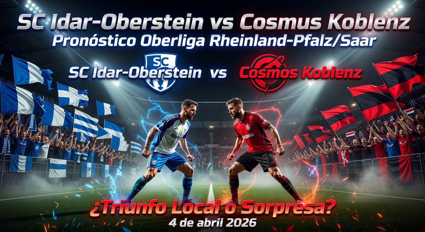SC Idar-Oberstein vs Cosmos Koblenz Pronóstico / Prediction