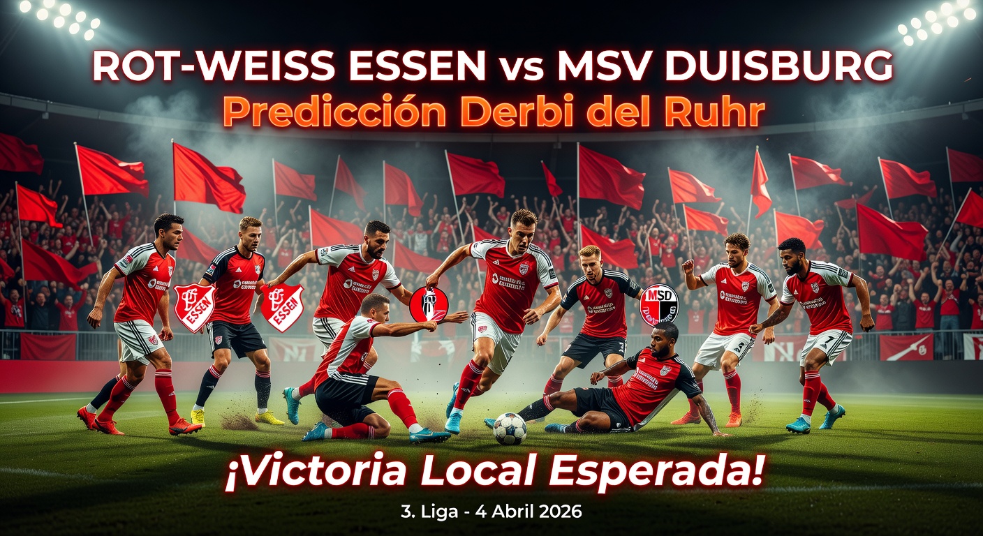 Rot-Weiß Essen vs MSV Duisburg Pronóstico / Prediction