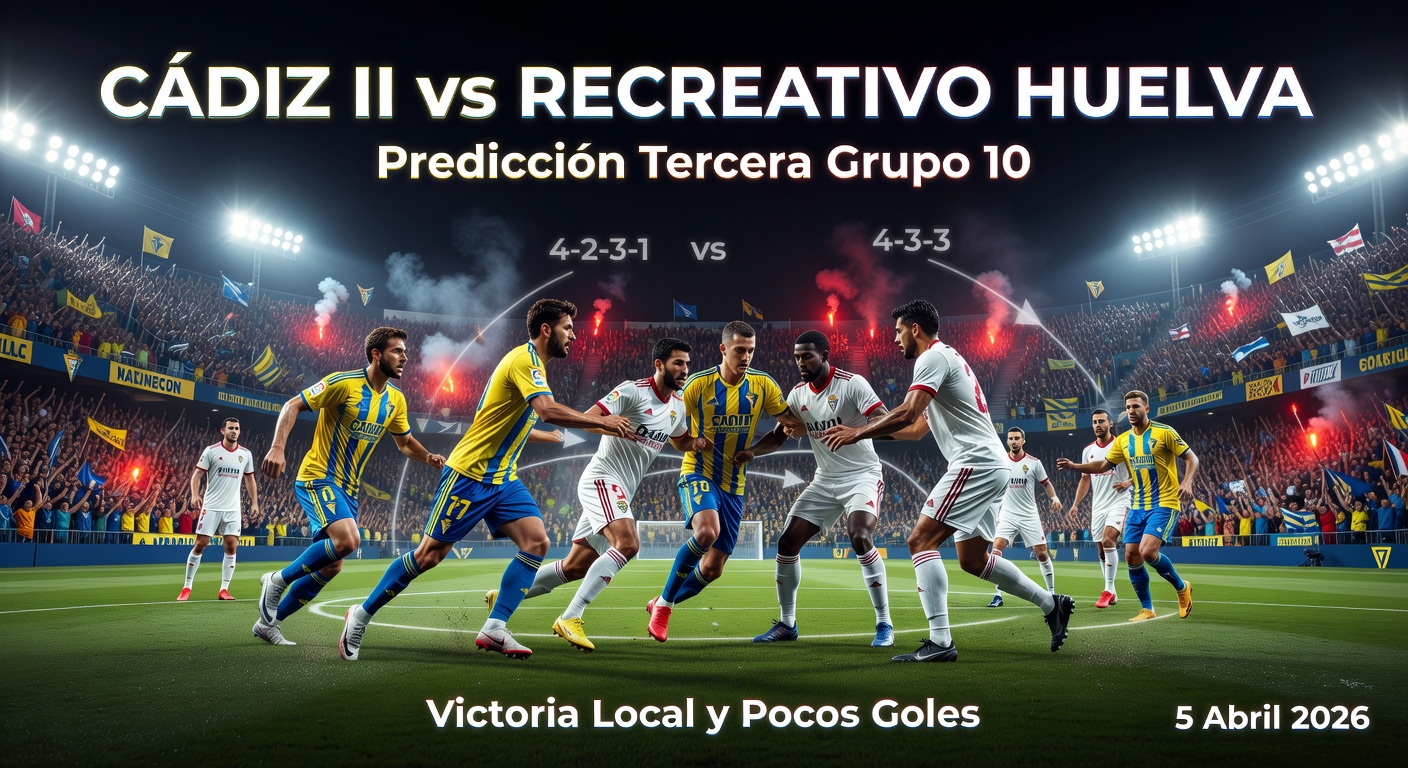 Cádiz II vs Recreativo Huelva Pronóstico / Prediction