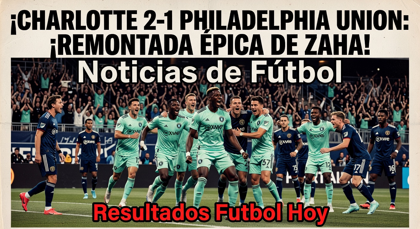 Charlotte FC 2-1 Philadelphia Union: Home win in MLS (BBC Sport)