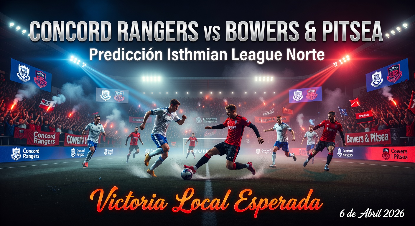 Concord Rangers vs Bowers & Pitsea Pronóstico / Prediction